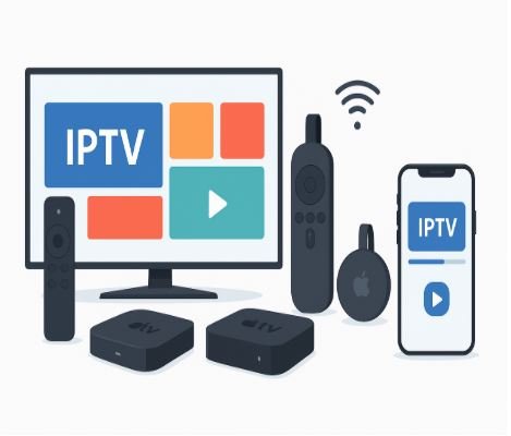 Streaming IPTV on a smart TV